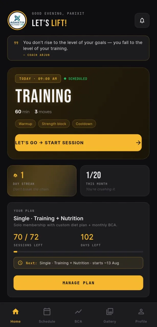 Member app
